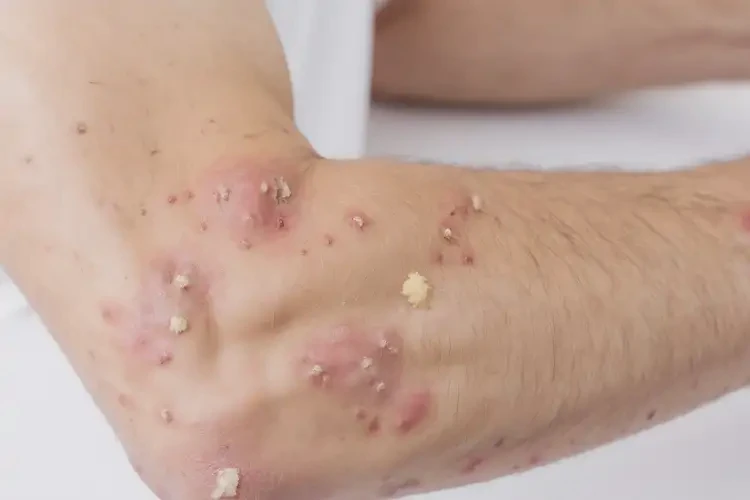 青年人手臂長濕疹能不能徹底自愈(圖3)