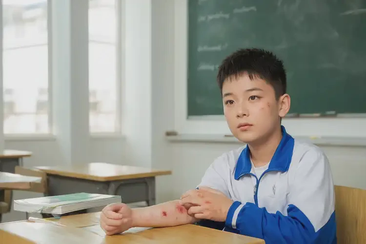 中學生肚子上偶爾長濕疹不管它會自己好嗎(圖3)