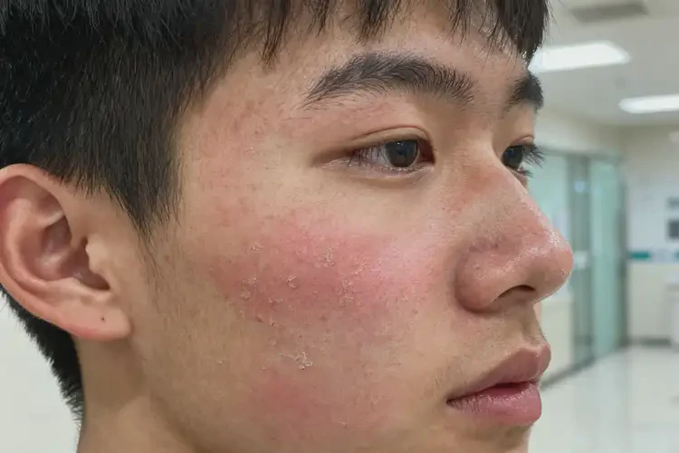 青年人面部有濕疹可不可以徹底自愈(圖3)