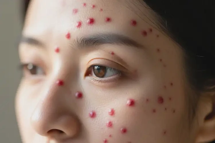 女人脸上容易长湿疹可以彻底自愈吗(图1)