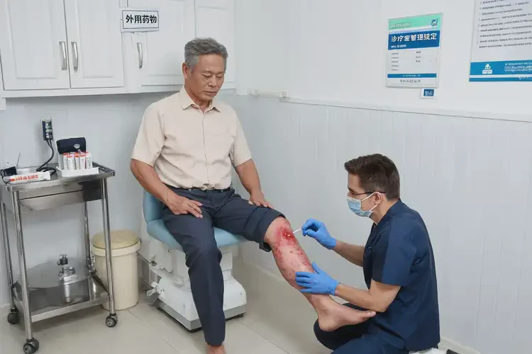 男性大腿起濕疹能靠自己自愈嗎(圖2)