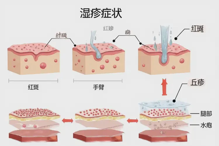 高齡老人屁股長(zhǎng)濕疹能不能根治(圖3)