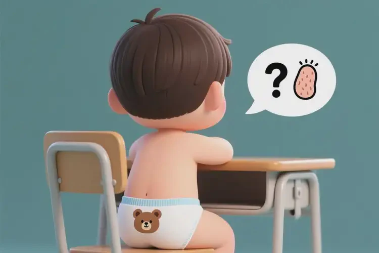 小學(xué)生屁股容易起濕疹能靠自己自愈嗎(圖1)