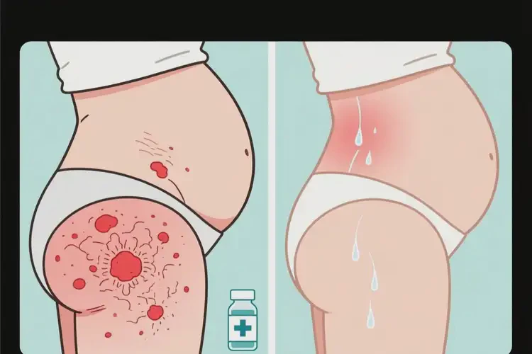 孕婦屁股長濕疹能徹底自愈嗎(圖4)