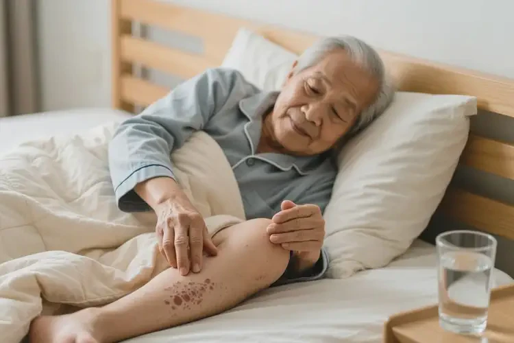 高齡老人小腿偶爾起濕疹能不能根治(圖2)