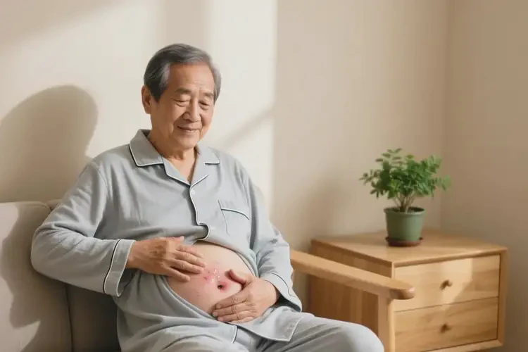 老年人肚子上出湿疹可以彻底自愈吗(图4)