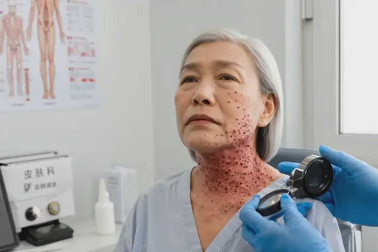 老年人脖子上經(jīng)常起濕疹不管它會自己自愈嗎(圖3)