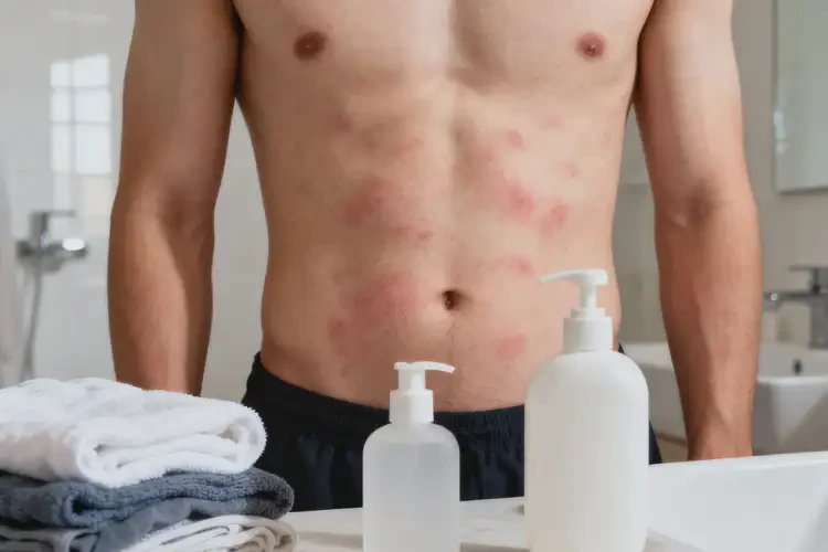 青年人肚子上容易長(zhǎng)濕疹不管它會(huì)自己痊愈嗎(圖3)