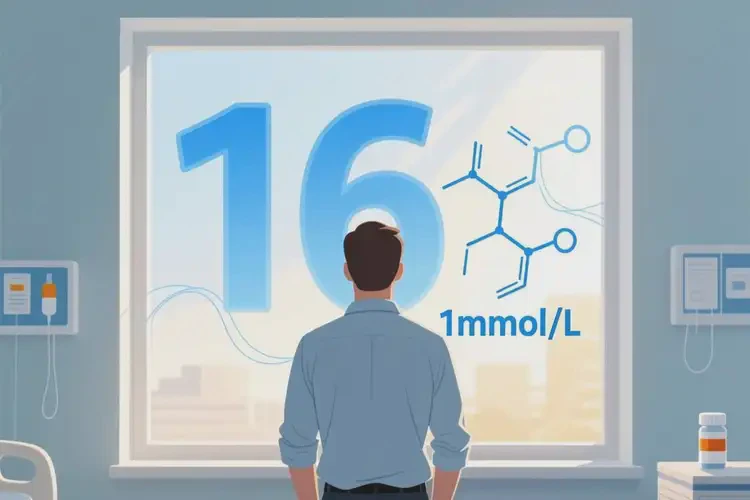 男人早上血糖16點1是糖尿病嗎(圖1)