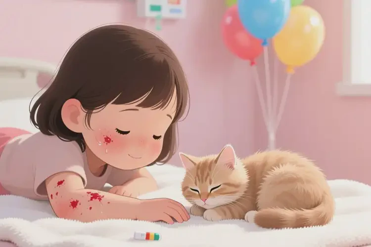 兒童身上偶爾長濕疹能靠自己自愈嗎(圖3)