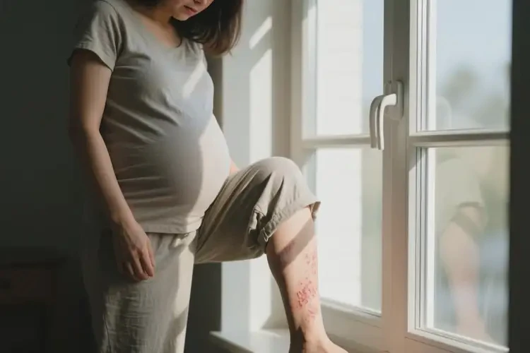 產(chǎn)婦小腿經(jīng)常起濕疹不管它會(huì)自己自愈嗎(圖3)