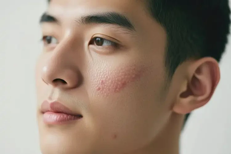 男人臉上偶爾長(zhǎng)濕疹不管它會(huì)自己痊愈嗎(圖4)