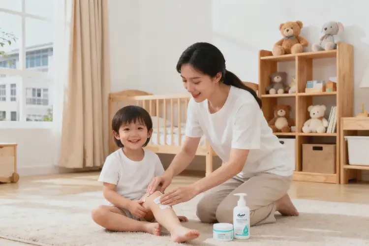 小孩大腿上經(jīng)常長(zhǎng)濕疹可以徹底自愈嗎(圖2)