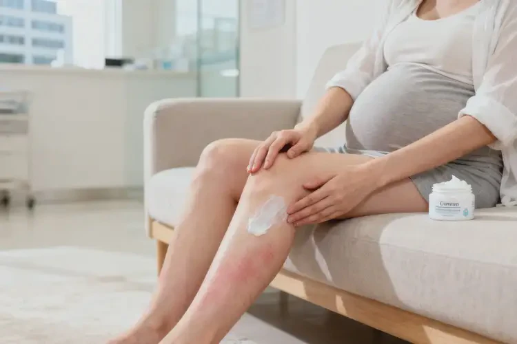 孕婦小腿上容易起濕疹不管它會(huì)自己痊愈嗎(圖3)