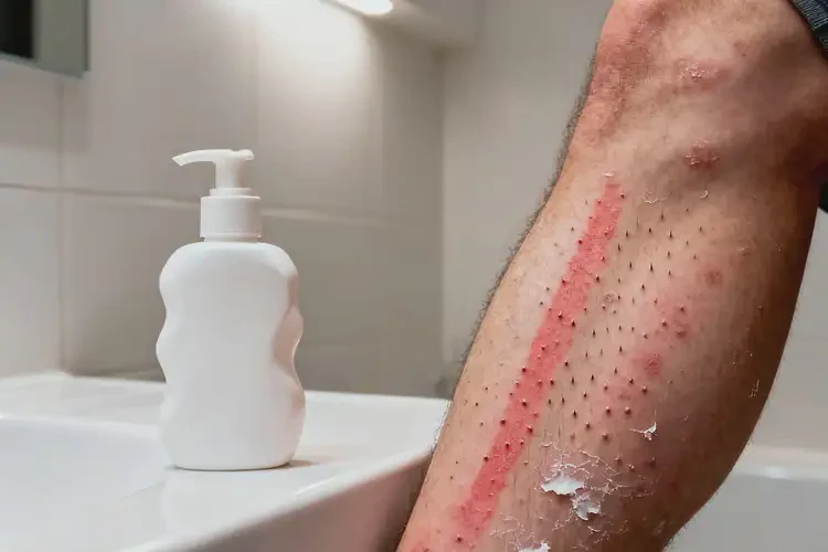 男生小腿上容易長(zhǎng)濕疹不管它會(huì)自己好嗎(圖2)