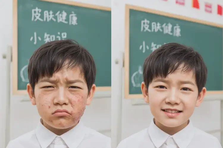 小學(xué)生面部出濕疹可不可以徹底自愈(圖4)