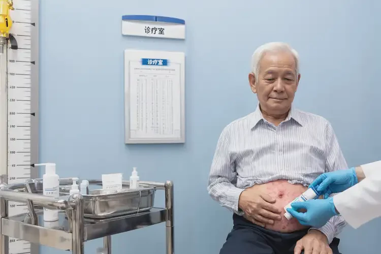 老年人肚子上出现湿疹能彻底自愈吗(图2)