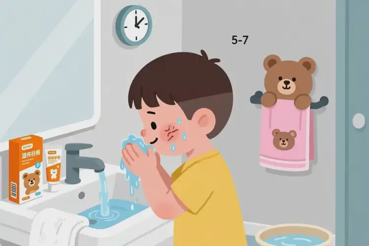 小孩脸上经常长湿疹不管它会自己好吗(图2)