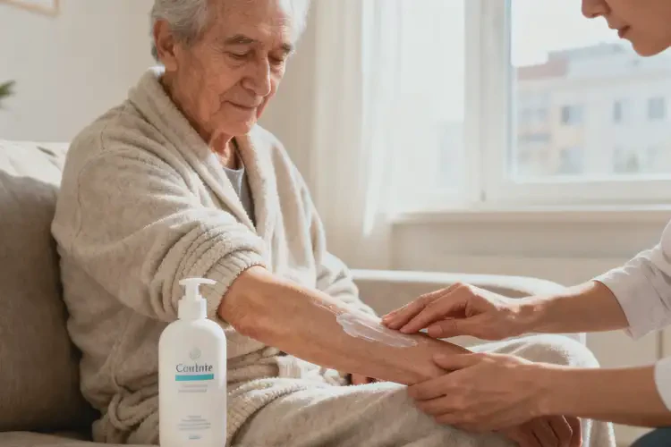 高齡老人身上長濕疹不管它會自己好嗎(圖1)