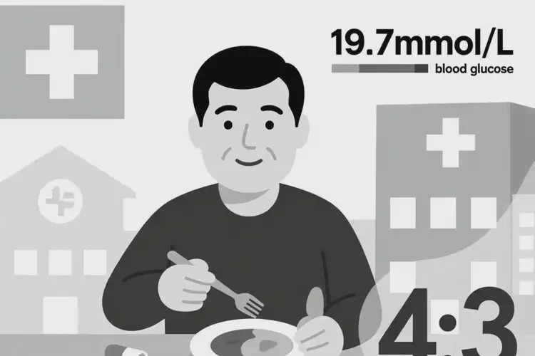 中年人餐后血糖19点7是糖尿病吗(图1)