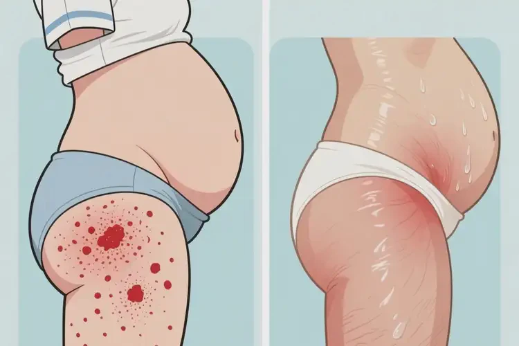 孕婦屁股長濕疹能徹底自愈嗎(圖1)