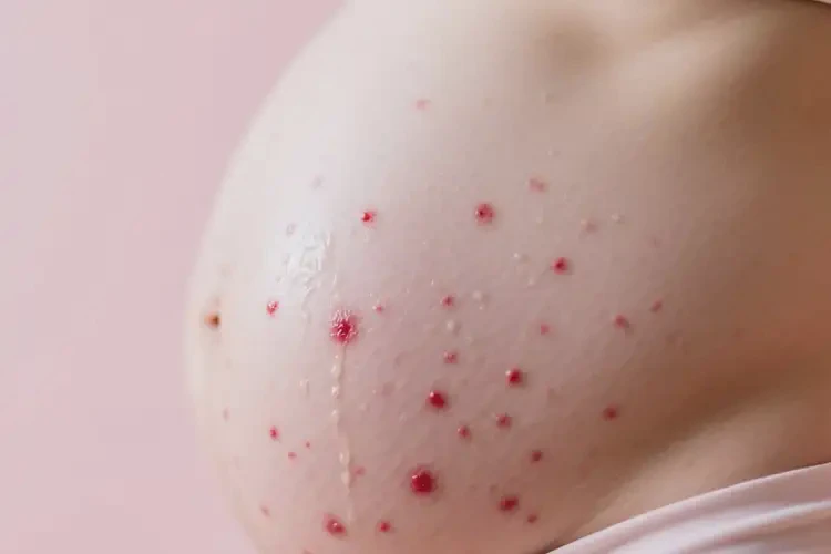 產(chǎn)婦肚子上偶爾長濕疹能徹底自愈嗎(圖2)