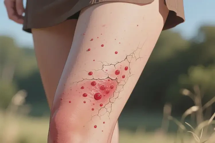 女人身上出现湿疹不管它会自己好吗(图3)