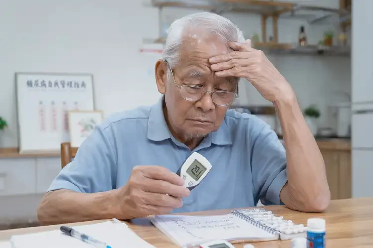 老年人睡前血糖20(图1)