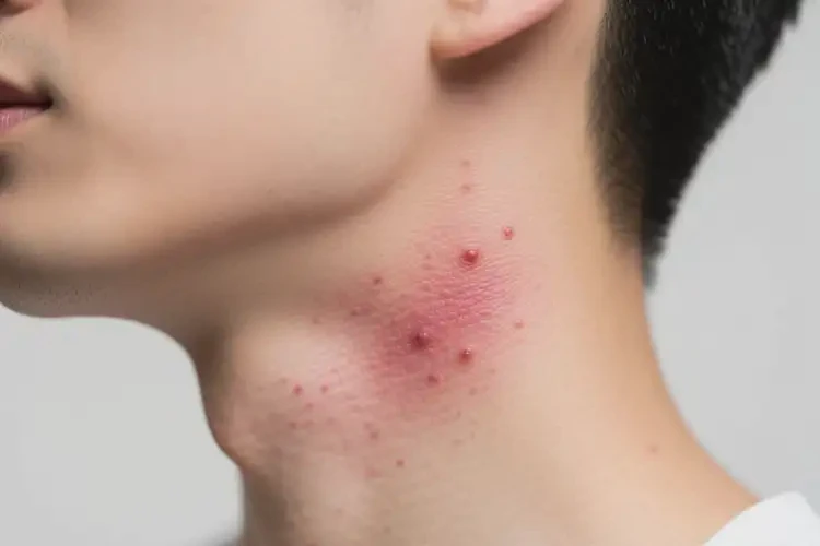 男生脖子上偶爾起濕疹能徹底自愈嗎(圖3)