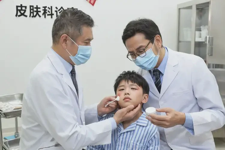 兒童面部經常起濕疹不管它會自己痊愈嗎(圖3)