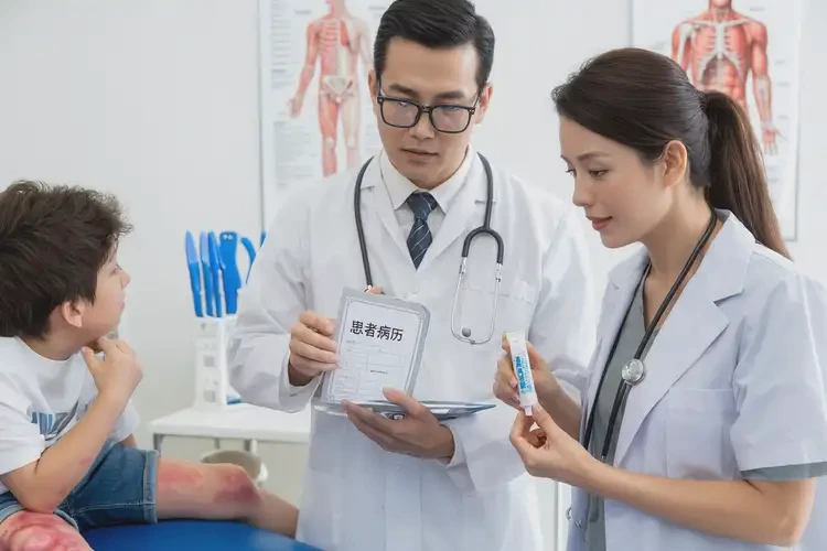 小兒大腿上經(jīng)常長(zhǎng)濕疹不管它會(huì)自己痊愈嗎(圖2)