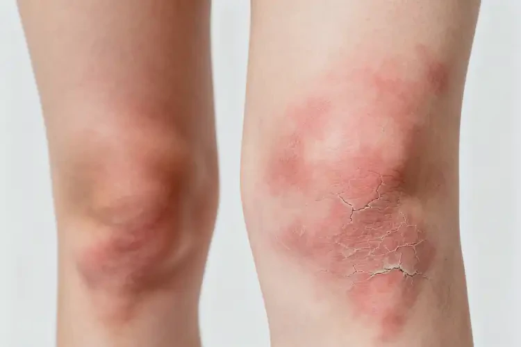 女人大腿上容易长湿疹能彻底自愈吗(图3)