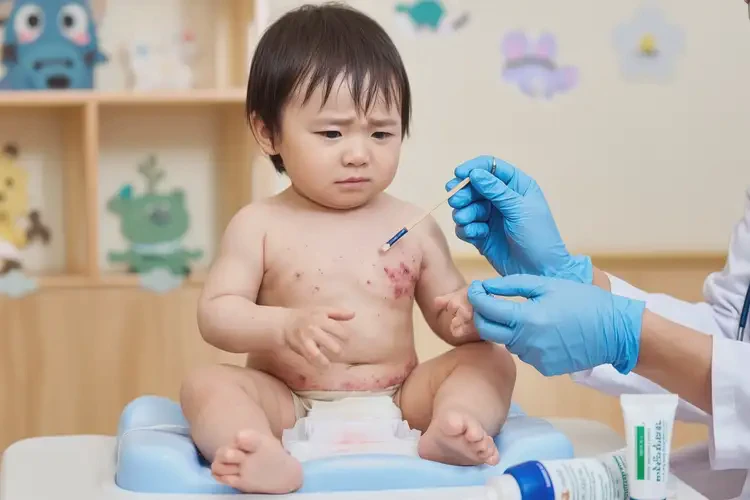 兒童屁股上出濕疹可以徹底自愈嗎(圖4)