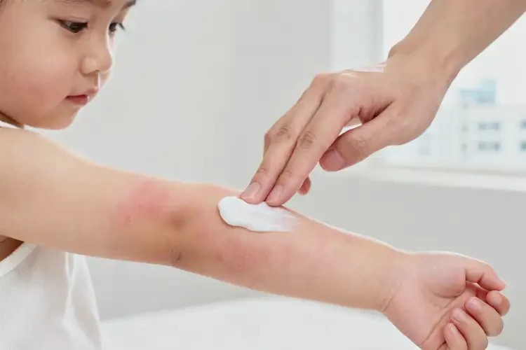 幼兒手臂上容易起濕疹能不能徹底自愈(圖1)
