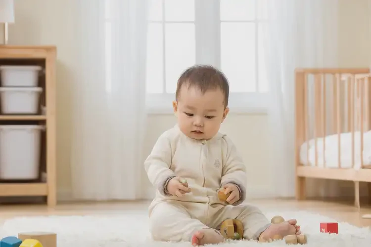 寶寶小腿上容易起濕疹不管它會(huì)自己好嗎(圖1)