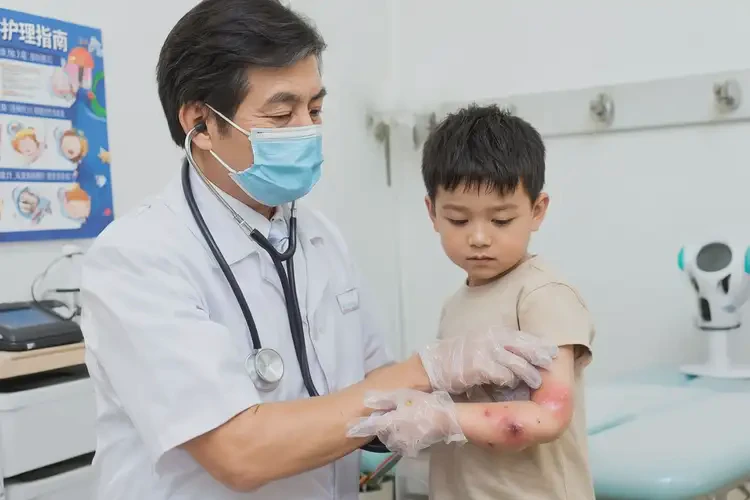 小兒大腿偶爾起濕疹可以徹底自愈嗎(圖3)