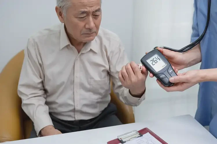 中老年人晚上血糖26(圖1)