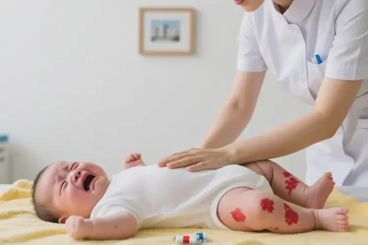 小兒四肢經(jīng)常長濕疹不管它會自己好嗎(圖1)