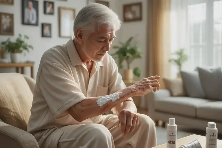 老年人四肢出现湿疹不管它会自己痊愈吗(图3)