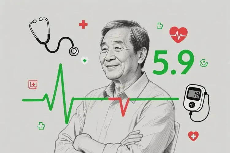 中年人空腹血糖5點(diǎn)9是糖尿病嗎(圖1)