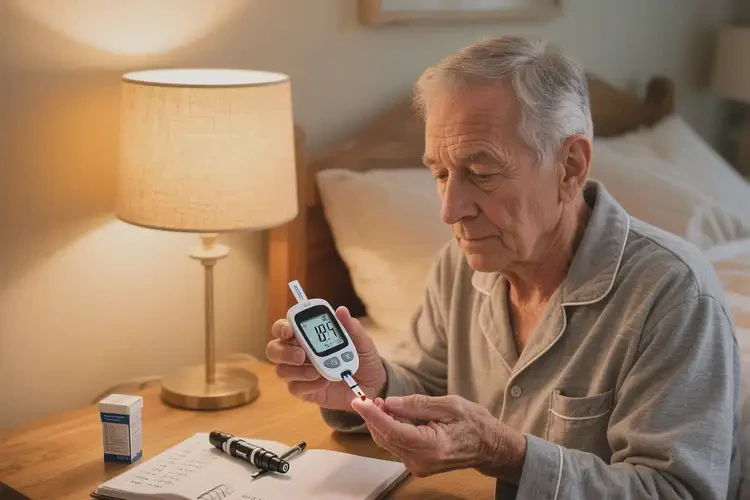 老年人睡前血糖10(圖1)