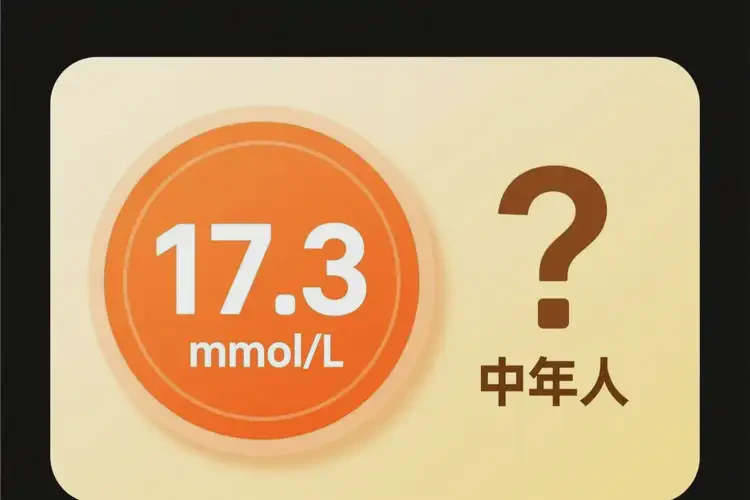 中年人早上空腹血糖17点3是糖尿病吗(图1)