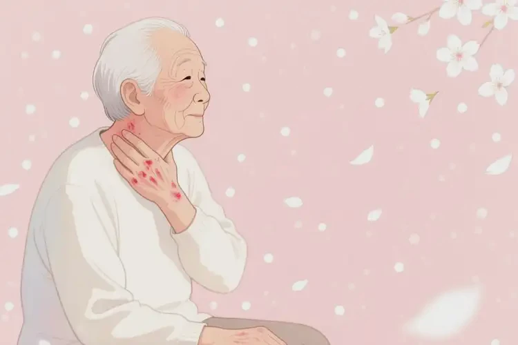 高齡老人脖子上出濕疹不管它會(huì)自己自愈嗎(圖2)