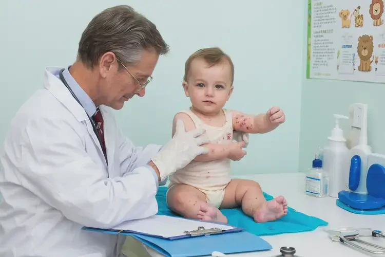 婴儿身上出湿疹可以彻底自愈吗(图2)