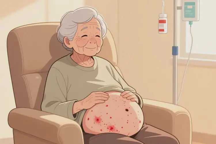 老人屁股上有濕疹不管它會(huì)自己自愈嗎(圖3)