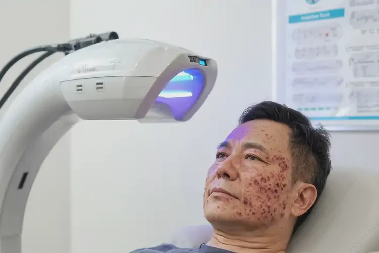 男性面部長(zhǎng)濕疹不管它會(huì)自己痊愈嗎(圖2)