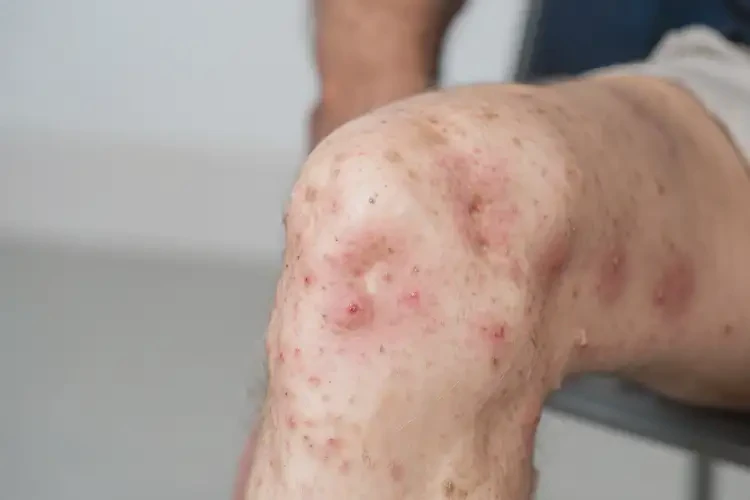 老年人小腿上容易長濕疹可以徹底自愈嗎(圖4)