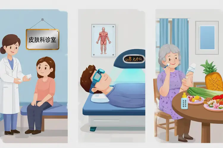 女人手臂長濕疹可不可以徹底自愈(圖1)