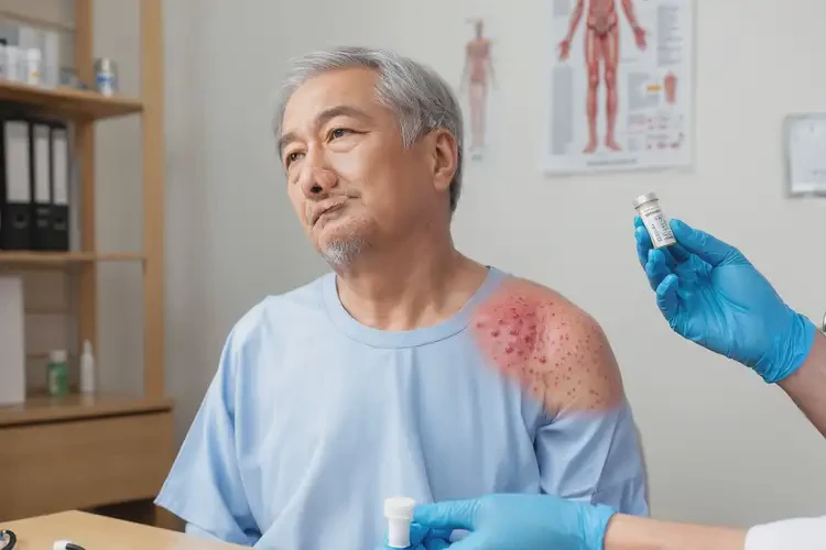 老年人脖子上經(jīng)常起濕疹不管它會自己自愈嗎(圖2)