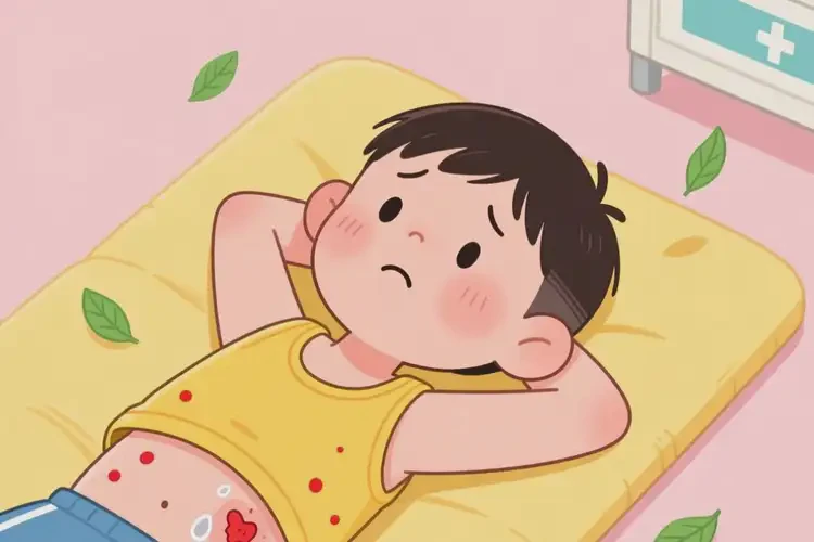 小學生肚子上起濕疹能靠自己自愈嗎(圖2)
